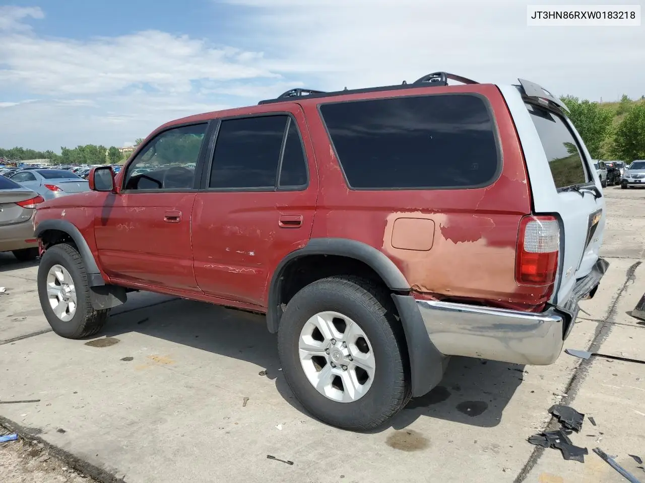 1998 Toyota 4Runner Sr5 VIN: JT3HN86RXW0183218 Lot: 61655005