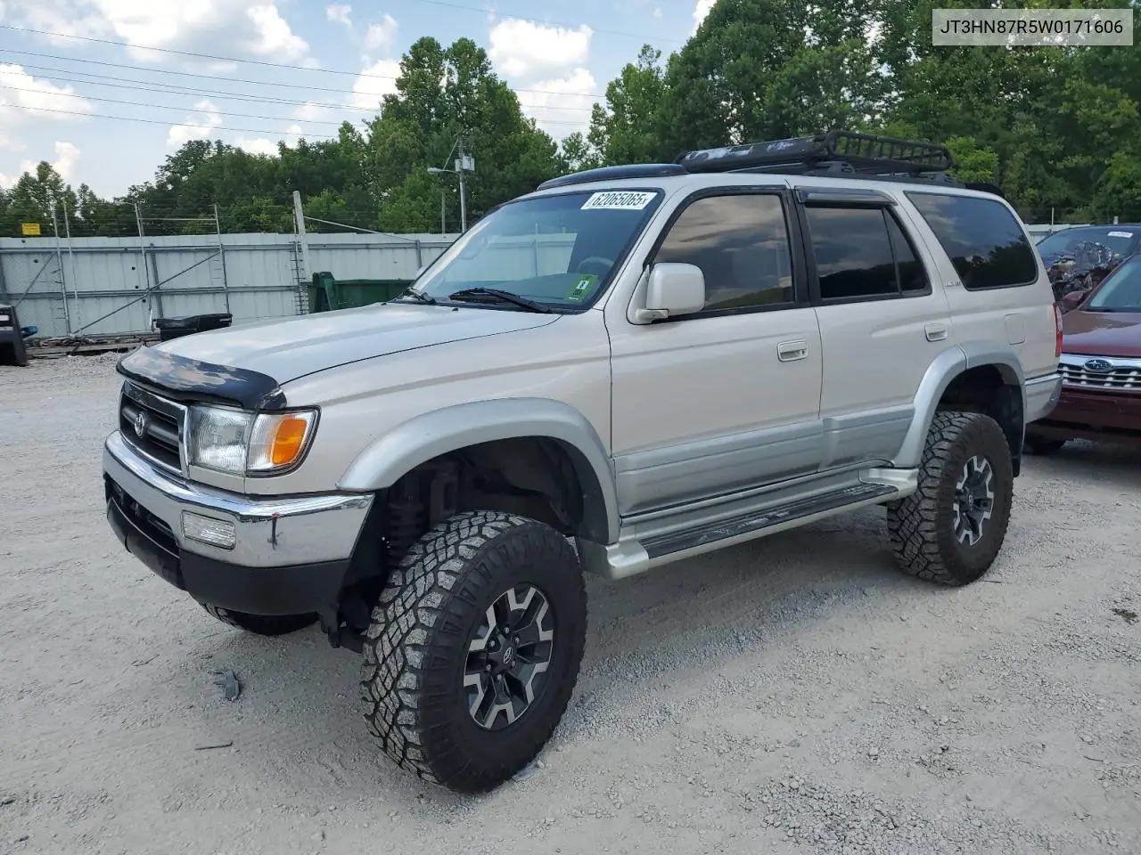 1998 Toyota 4Runner Limited VIN: JT3HN87R5W0171606 Lot: 62065065
