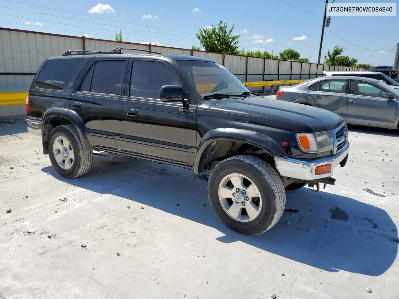 1998 Toyota 4Runner Limited VIN: JT3GN87R0W0084840 Lot: 62329965