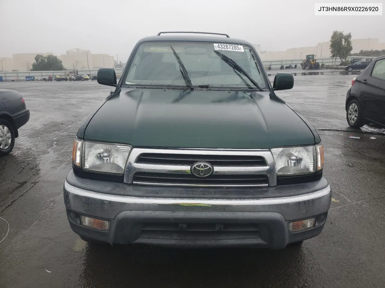1999 Toyota 4Runner Sr5 VIN: JT3HN86R9X0226920 Lot: 43287285