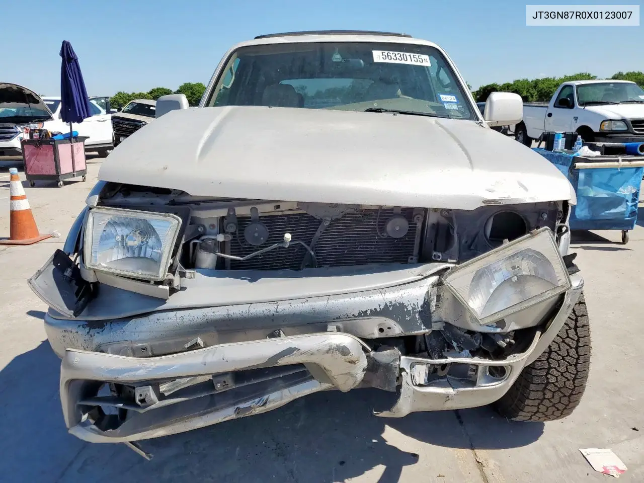 1999 Toyota 4Runner Limited VIN: JT3GN87R0X0123007 Lot: 56330155