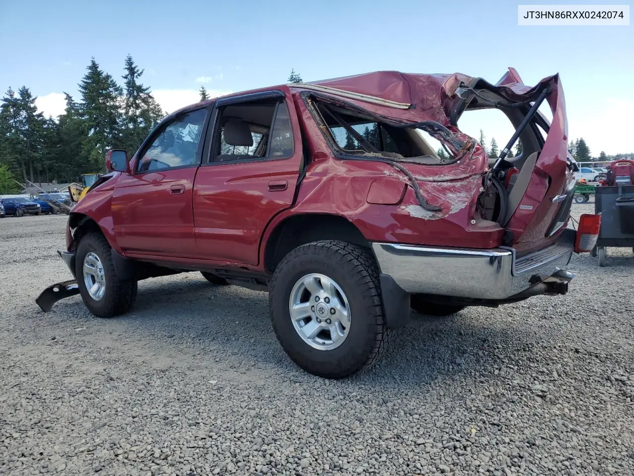 1999 Toyota 4Runner Sr5 VIN: JT3HN86RXX0242074 Lot: 60124185