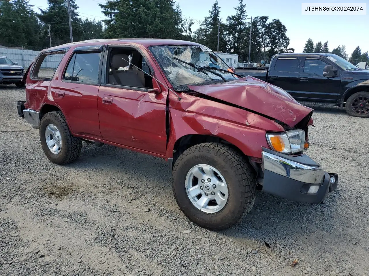 1999 Toyota 4Runner Sr5 VIN: JT3HN86RXX0242074 Lot: 60124185