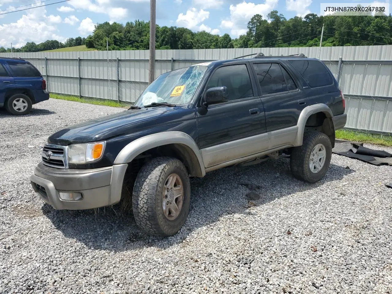 1999 Toyota 4Runner Limited VIN: JT3HN87R9X0247832 Lot: 62335485