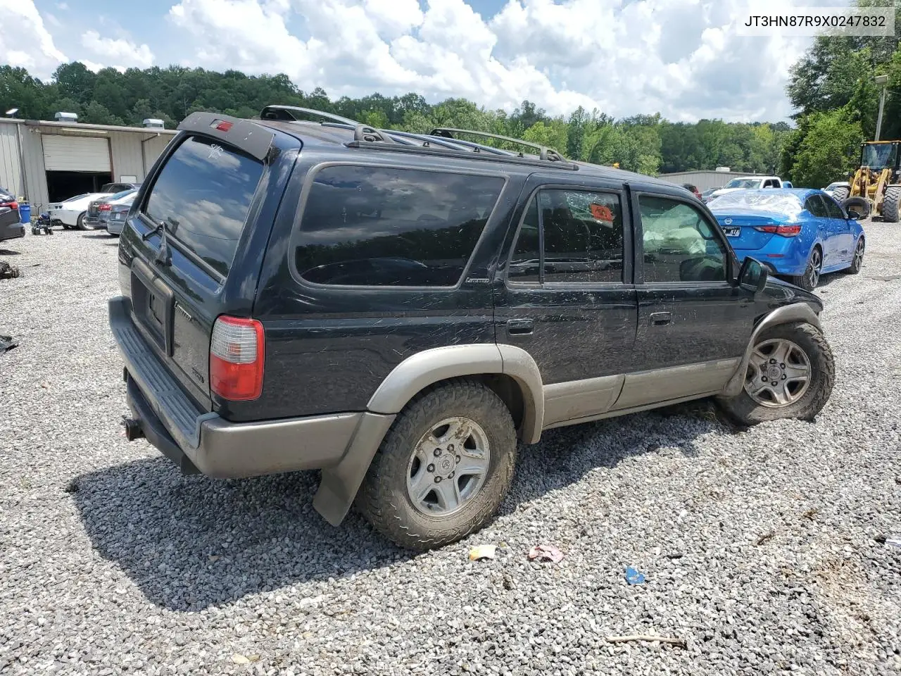 1999 Toyota 4Runner Limited VIN: JT3HN87R9X0247832 Lot: 62335485