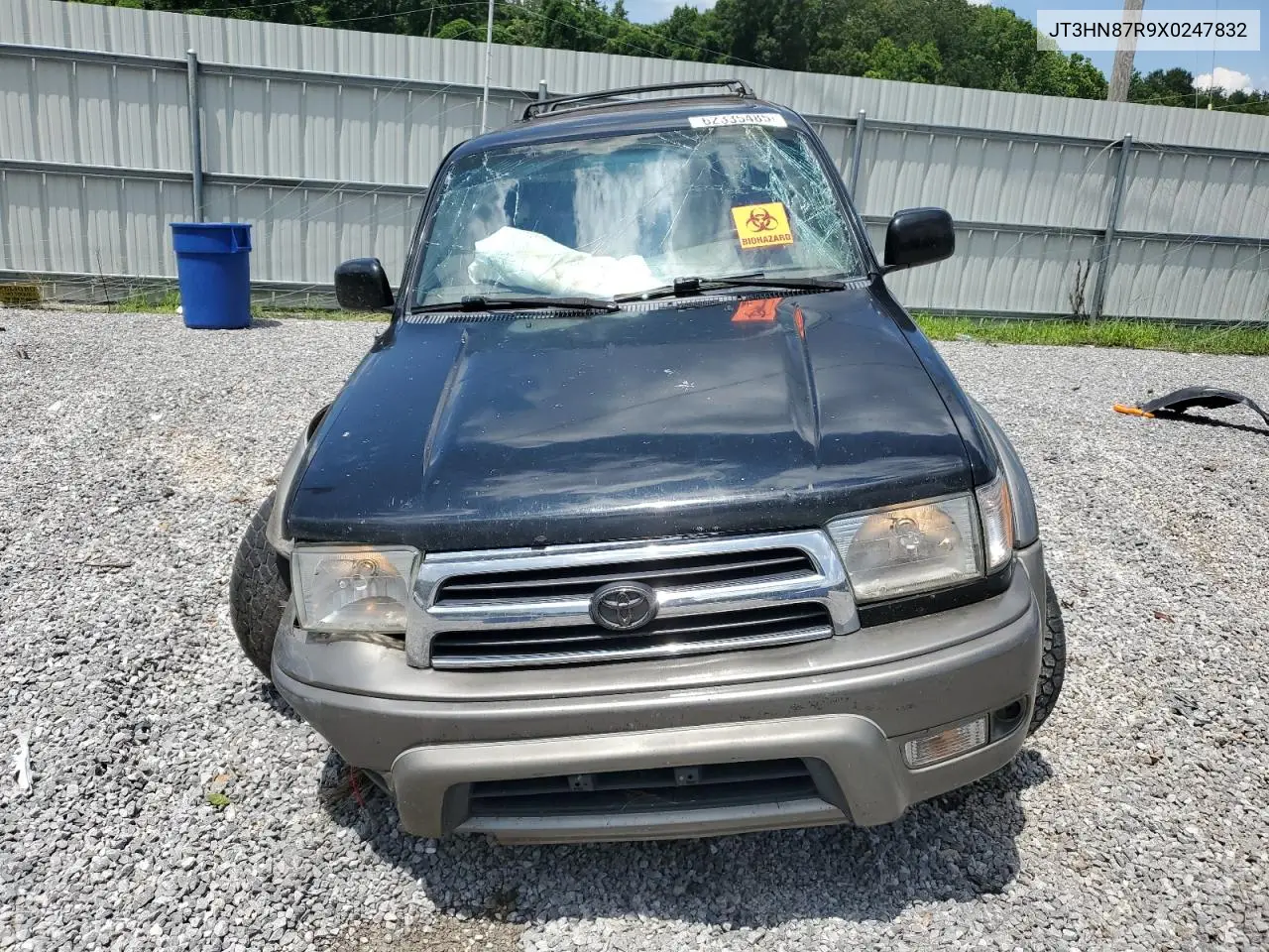 1999 Toyota 4Runner Limited VIN: JT3HN87R9X0247832 Lot: 62335485