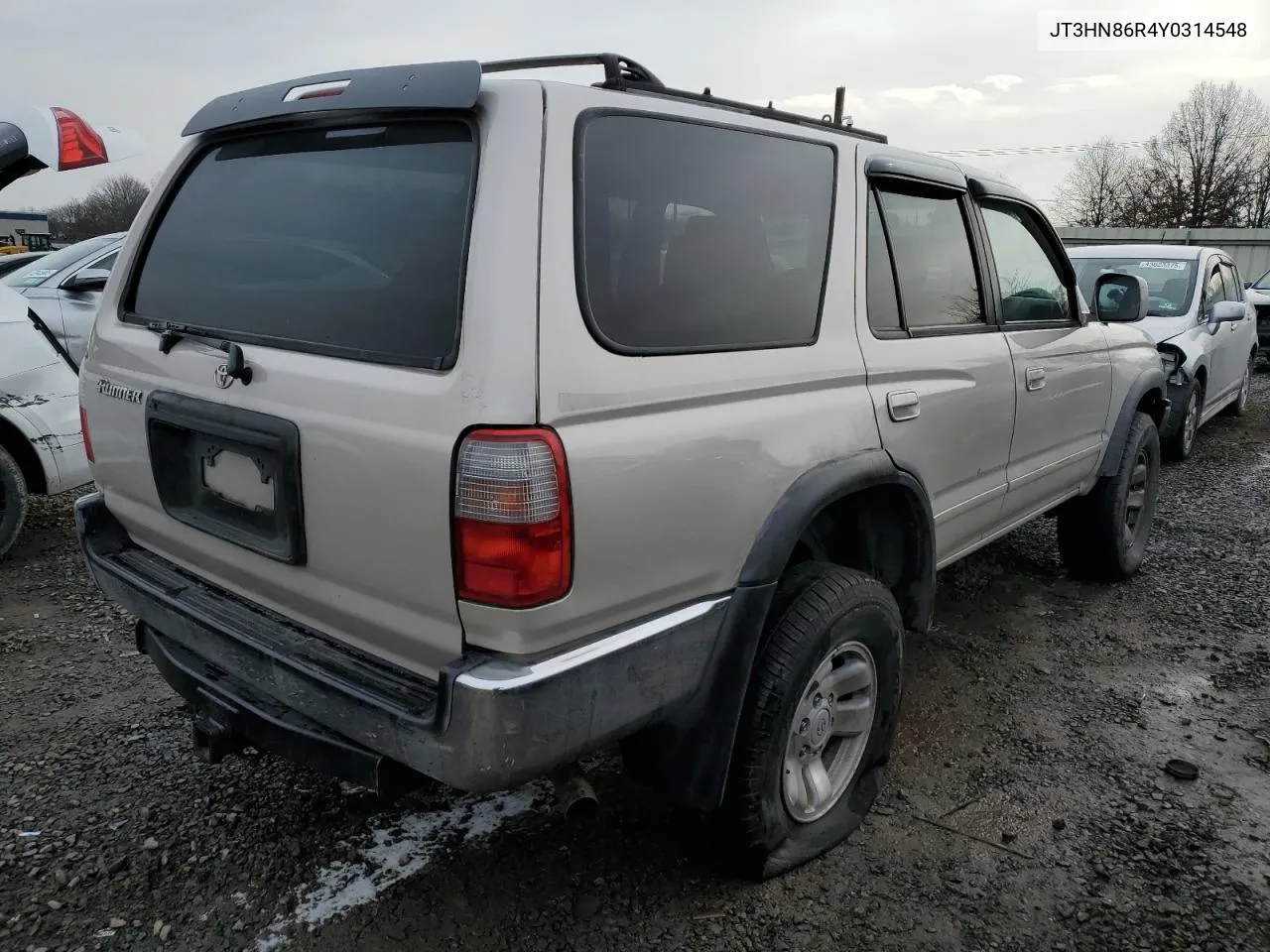 2000 Toyota 4Runner Sr5 VIN: JT3HN86R4Y0314548 Lot: 43372365