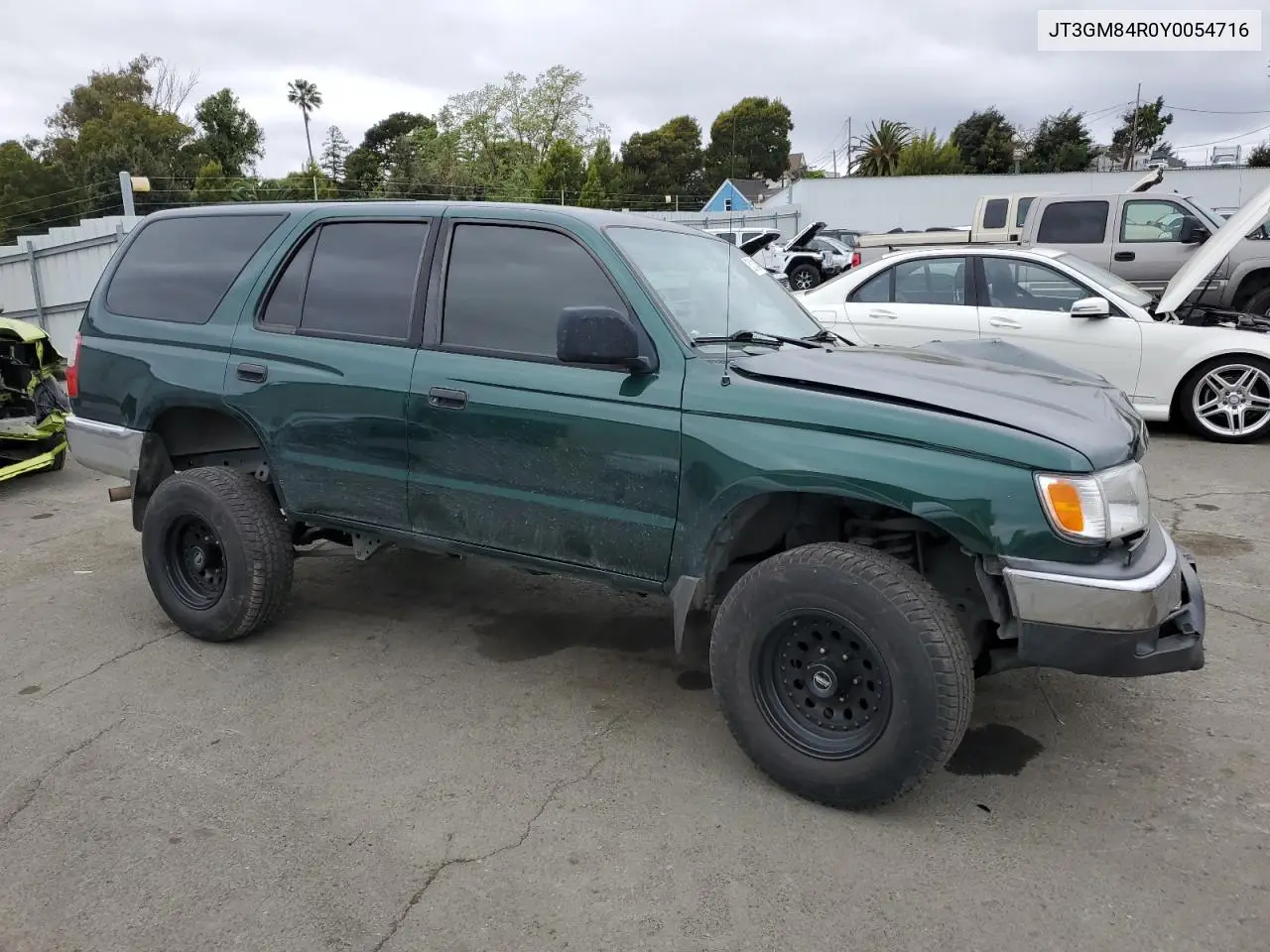 2000 Toyota 4Runner VIN: JT3GM84R0Y0054716 Lot: 53133445