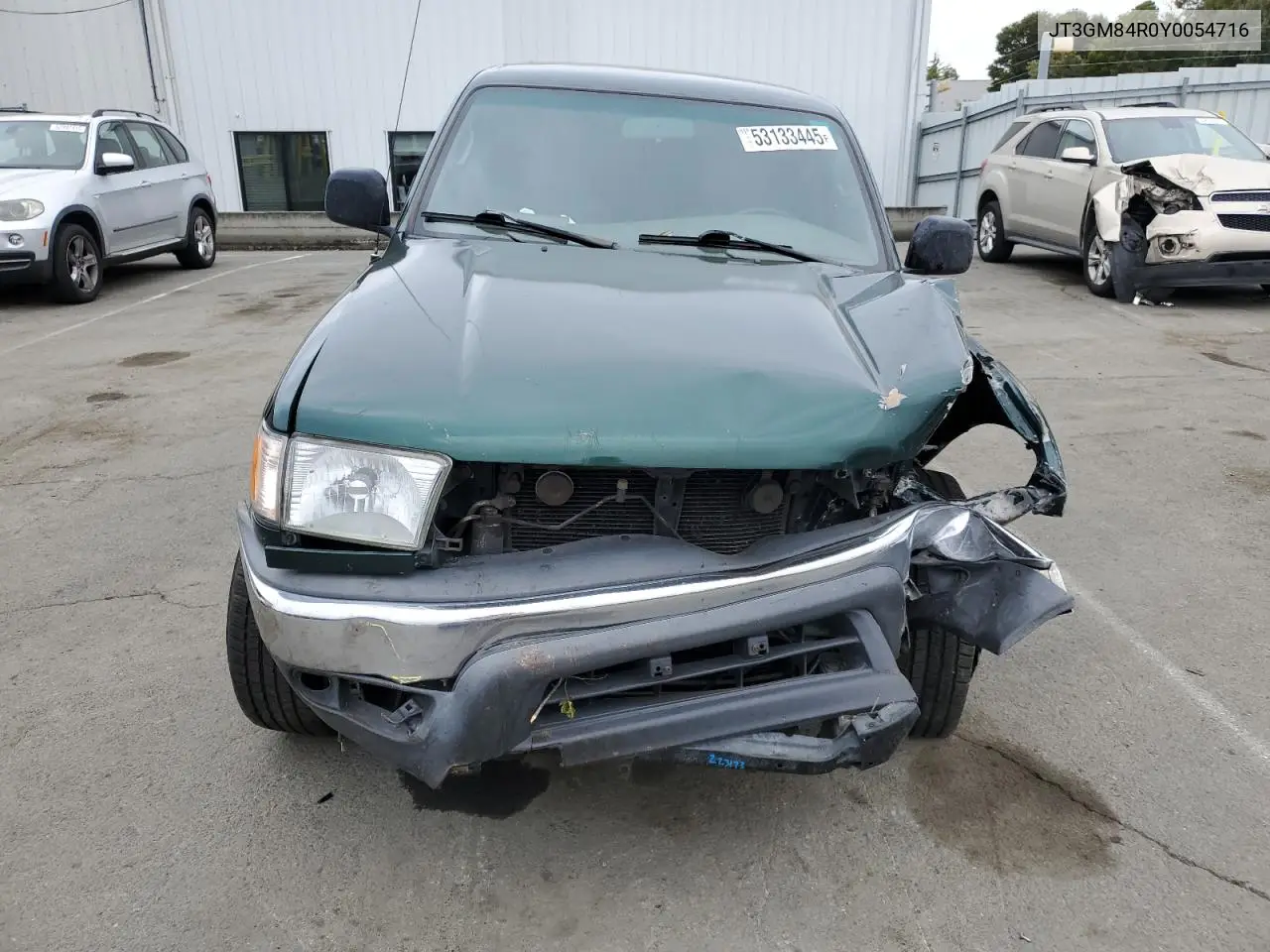 2000 Toyota 4Runner VIN: JT3GM84R0Y0054716 Lot: 53133445