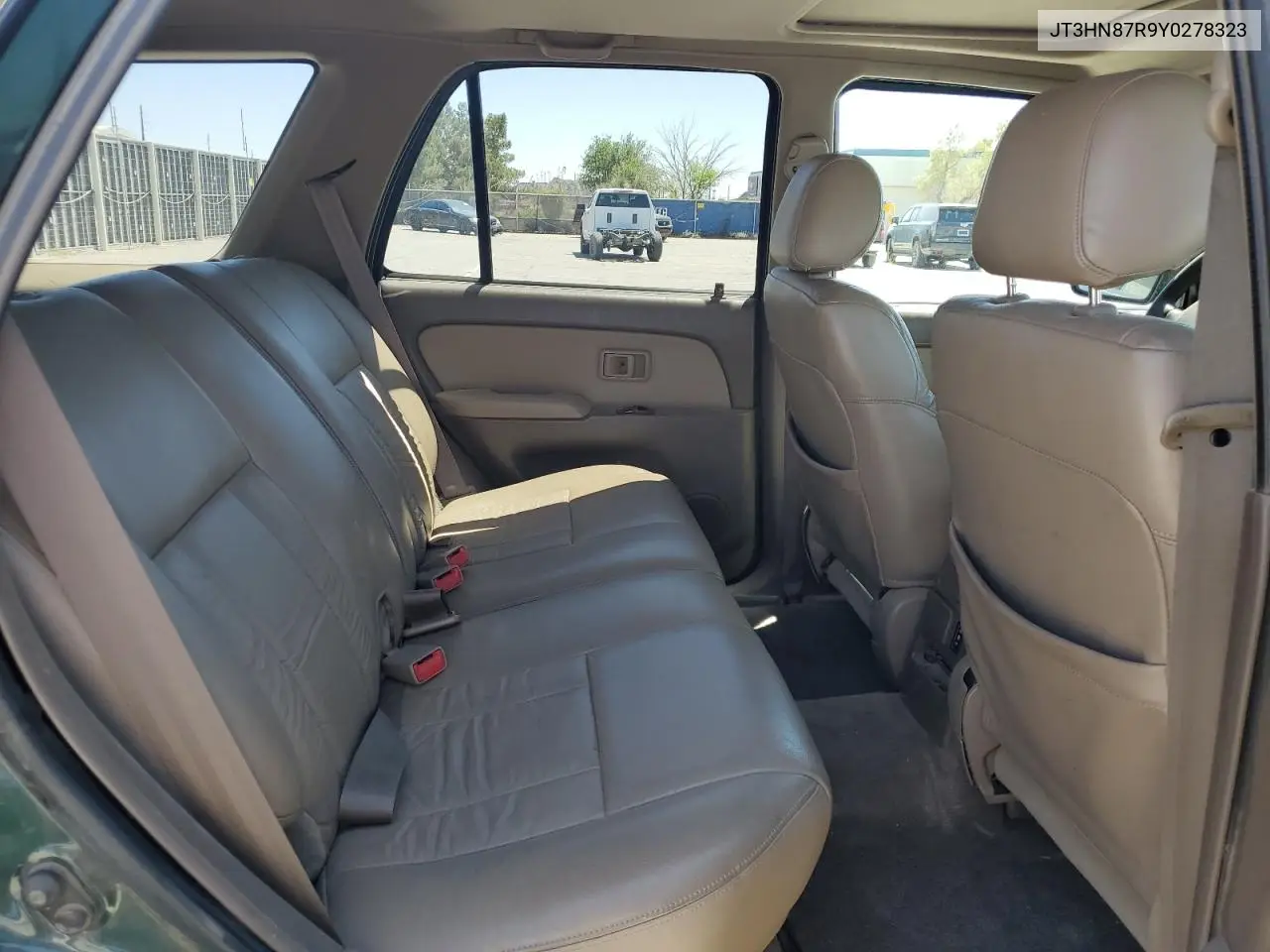 2000 Toyota 4Runner Limited VIN: JT3HN87R9Y0278323 Lot: 54940955