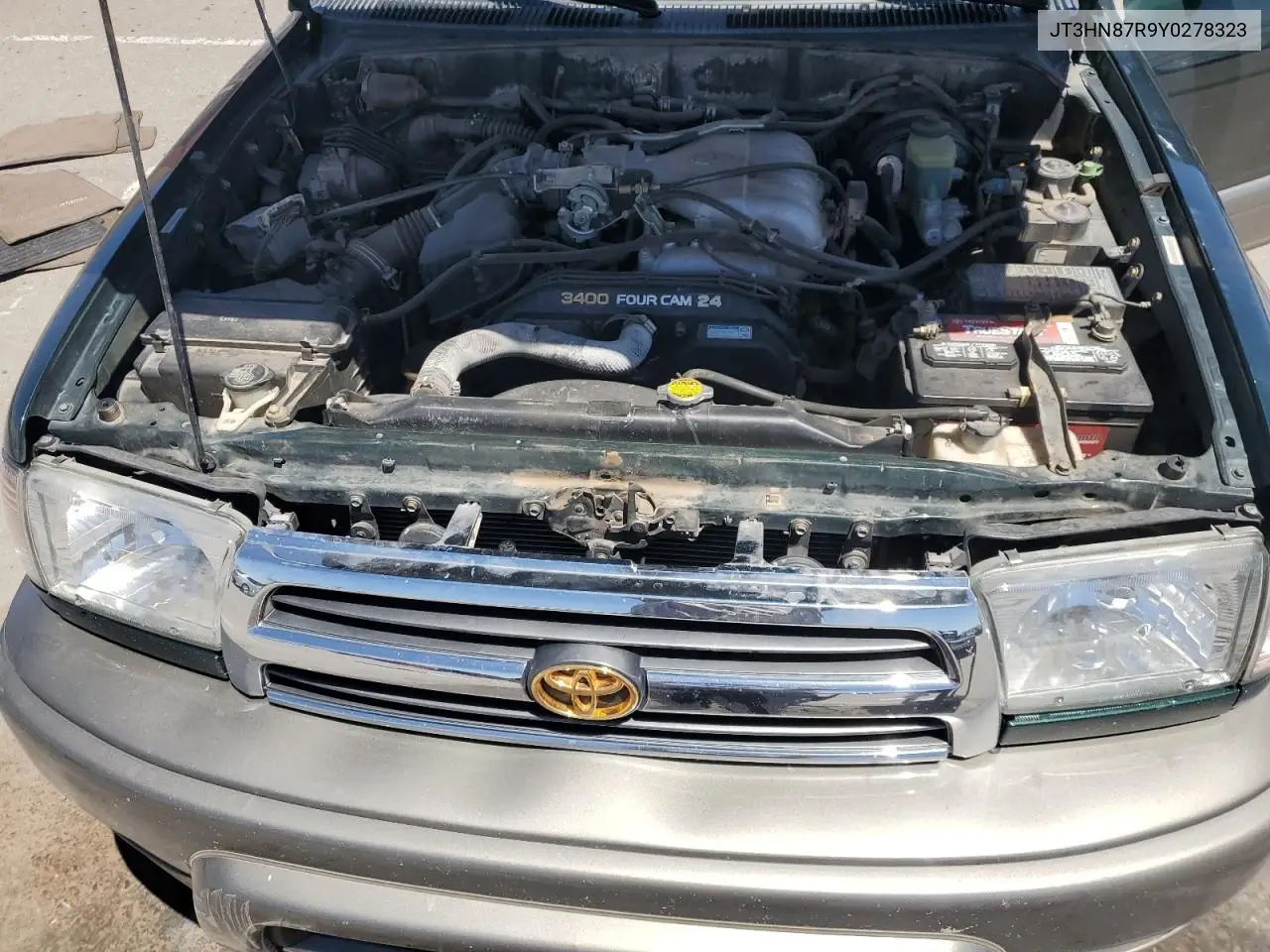 2000 Toyota 4Runner Limited VIN: JT3HN87R9Y0278323 Lot: 54940955