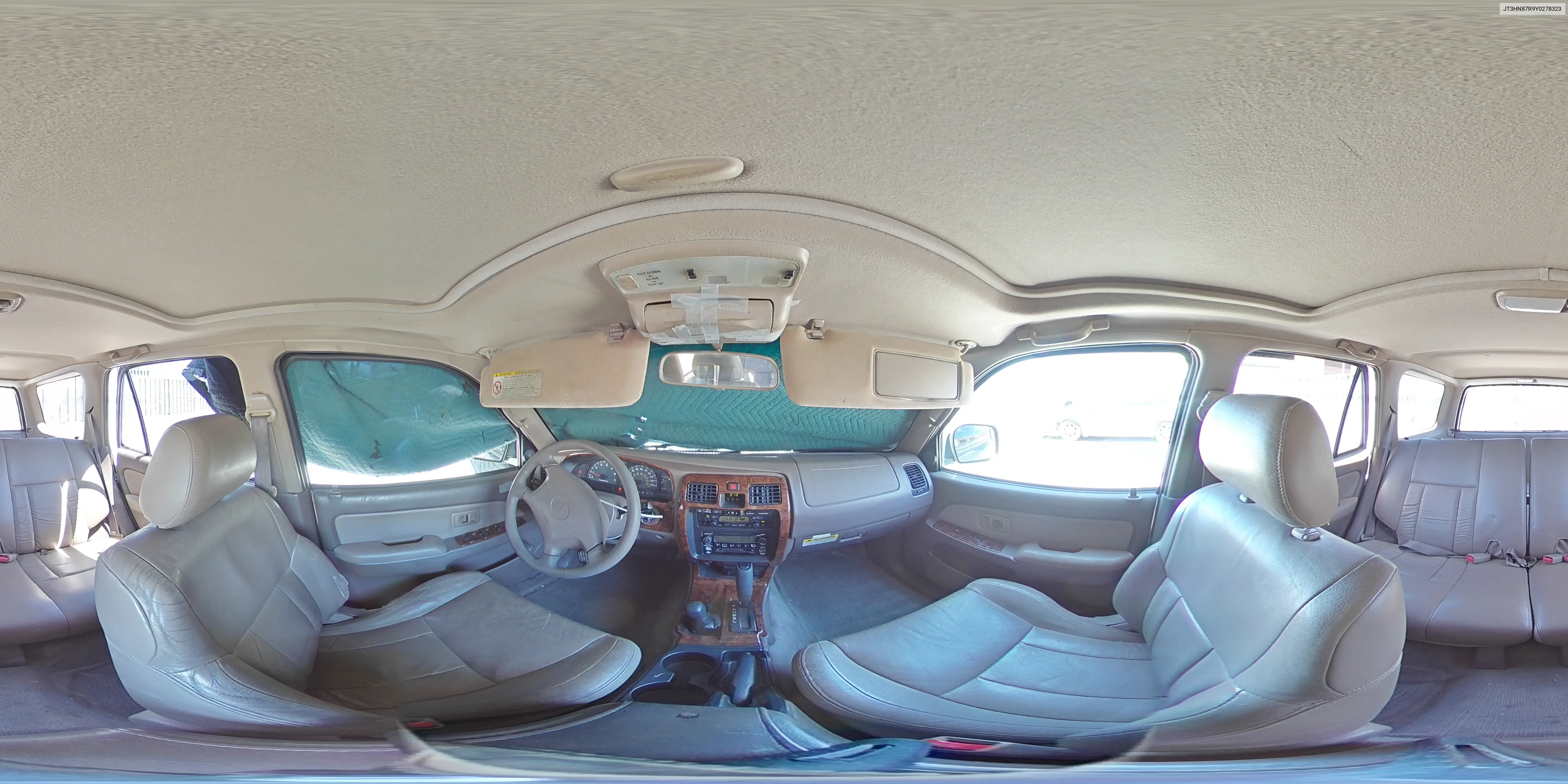 2000 Toyota 4Runner Limited VIN: JT3HN87R9Y0278323 Lot: 54940955