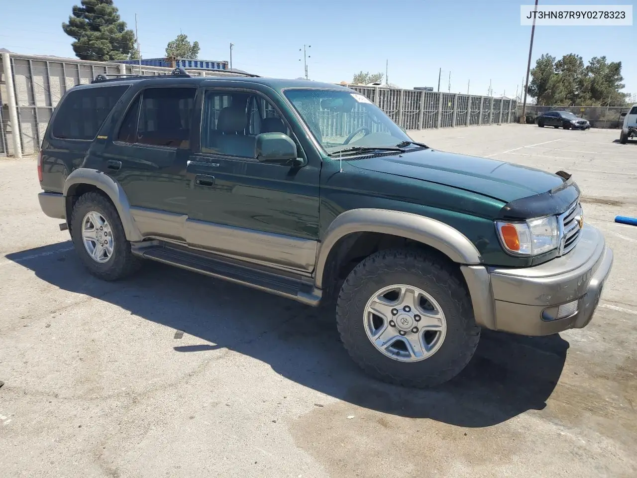 2000 Toyota 4Runner Limited VIN: JT3HN87R9Y0278323 Lot: 54940955