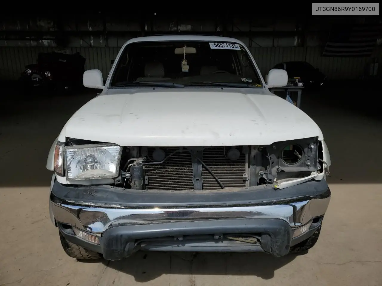 2000 Toyota 4Runner Sr5 VIN: JT3GN86R9Y0169700 Lot: 56574135