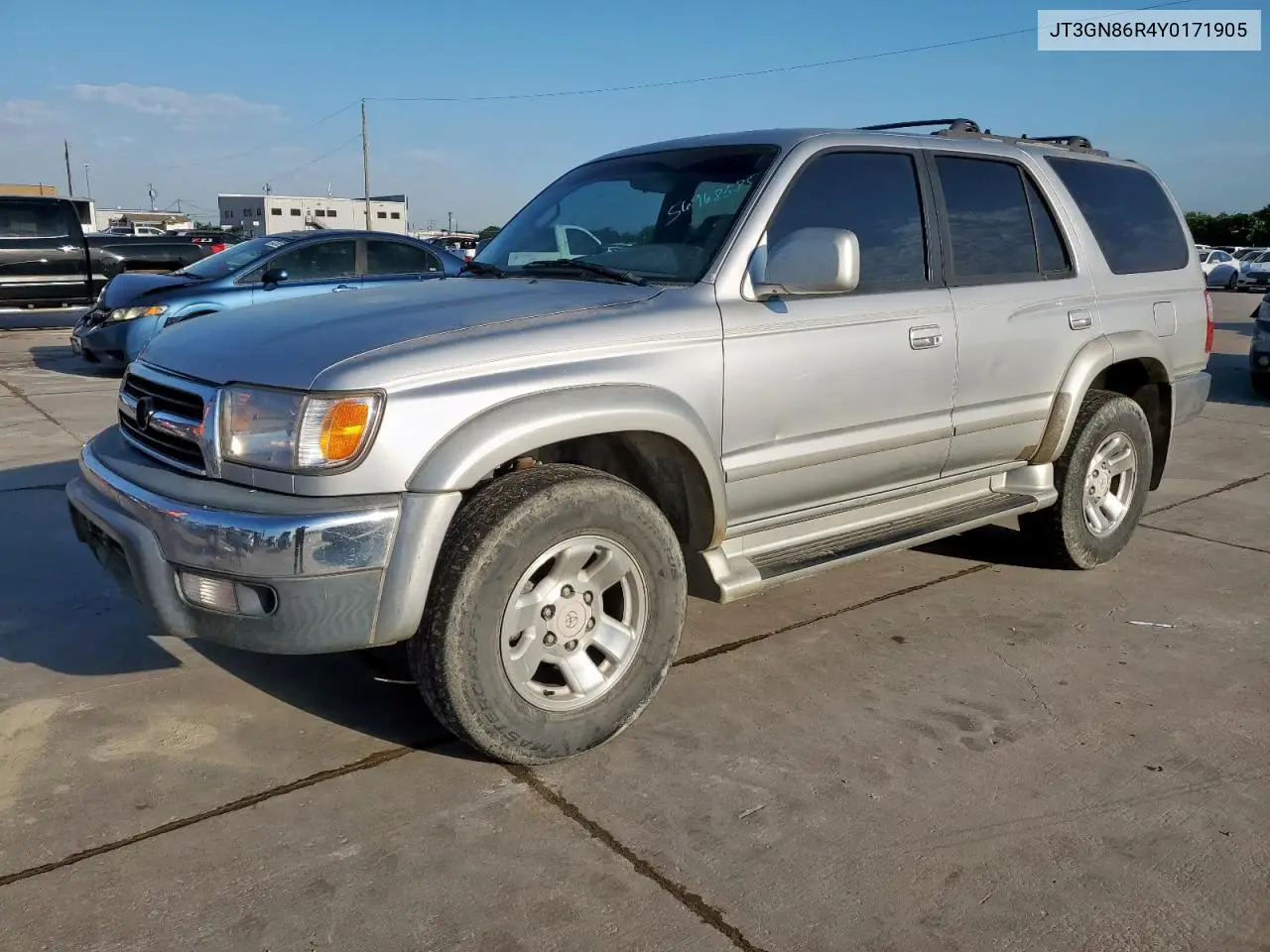 2000 Toyota 4Runner Sr5 VIN: JT3GN86R4Y0171905 Lot: 56968585
