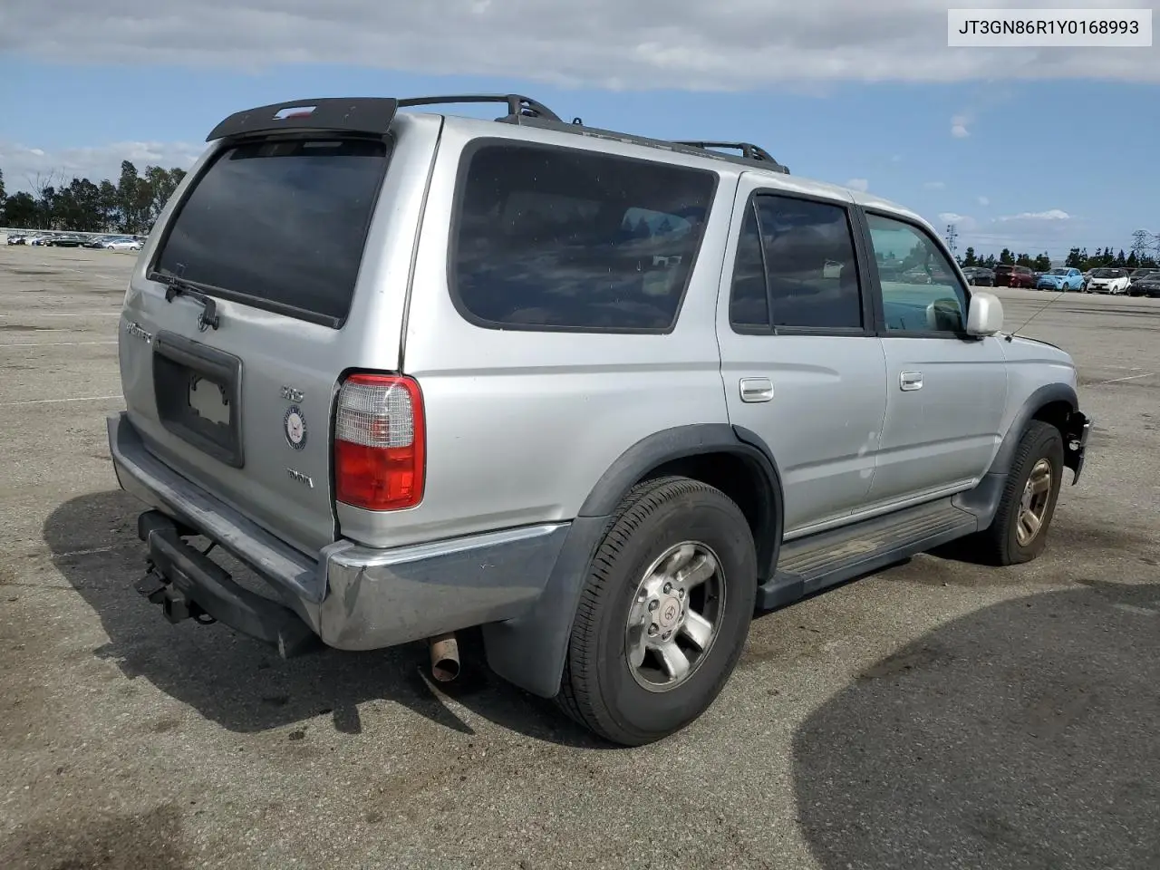 2000 Toyota 4Runner Sr5 VIN: JT3GN86R1Y0168993 Lot: 57155865