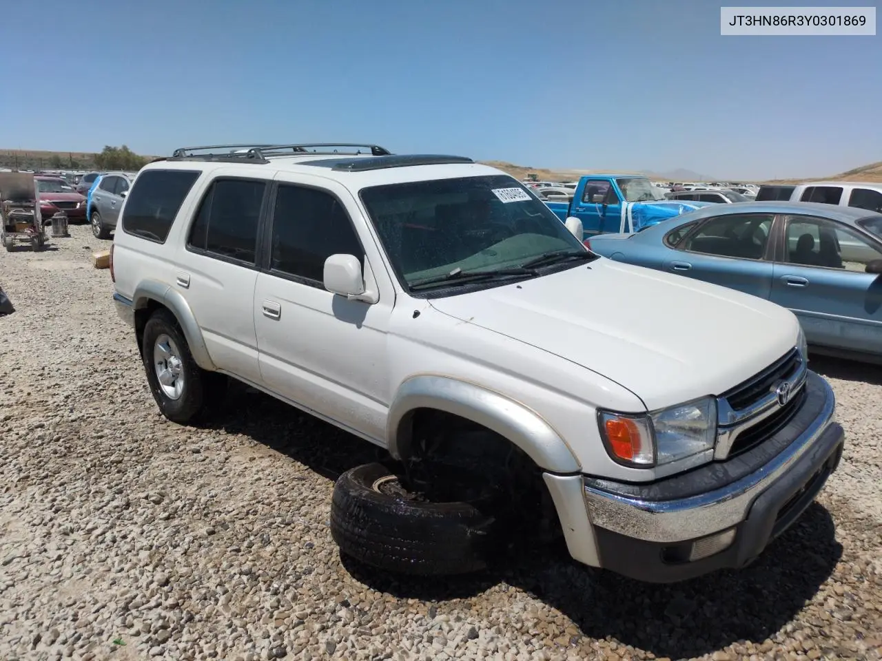 2000 Toyota 4Runner Sr5 VIN: JT3HN86R3Y0301869 Lot: 61604095