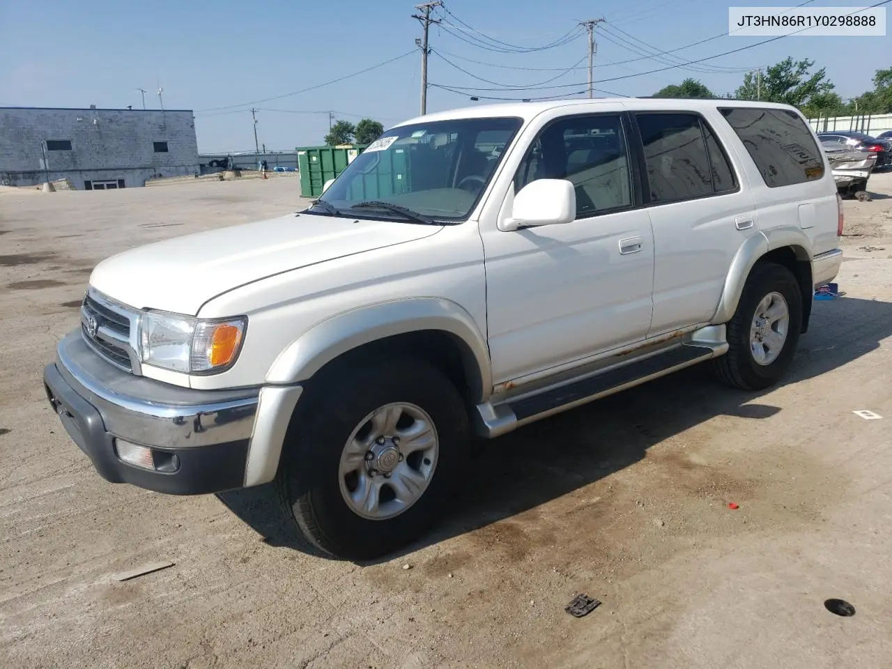 2000 Toyota 4Runner Sr5 VIN: JT3HN86R1Y0298888 Lot: 62506485
