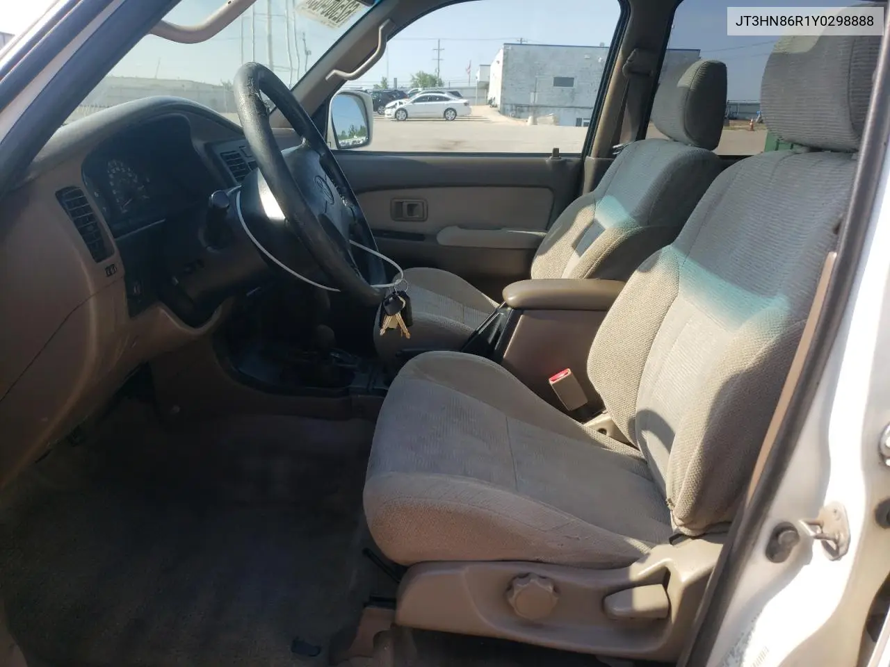 2000 Toyota 4Runner Sr5 VIN: JT3HN86R1Y0298888 Lot: 62506485