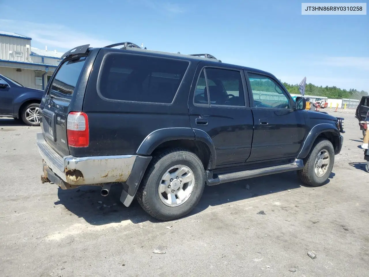 2000 Toyota 4Runner Sr5 VIN: JT3HN86R8Y0310258 Lot: 62913245