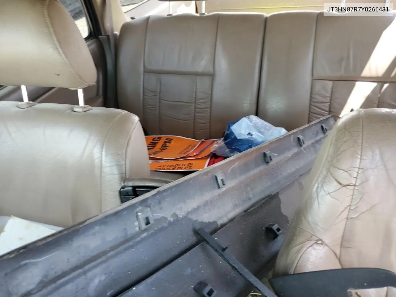 2000 Toyota 4Runner Limited VIN: JT3HN87R7Y0266431 Lot: 62963595