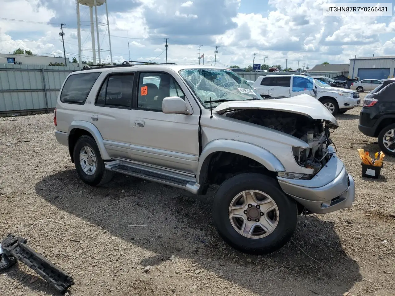 2000 Toyota 4Runner Limited VIN: JT3HN87R7Y0266431 Lot: 62963595
