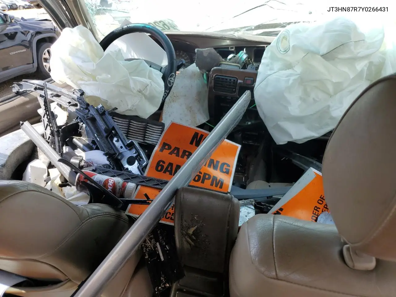 2000 Toyota 4Runner Limited VIN: JT3HN87R7Y0266431 Lot: 62963595