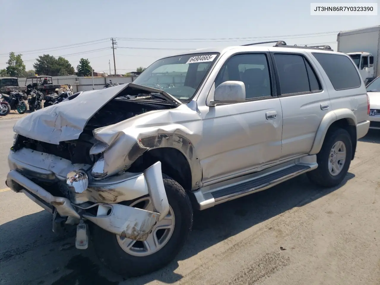 2000 Toyota 4Runner Sr5 VIN: JT3HN86R7Y0323390 Lot: 64904665