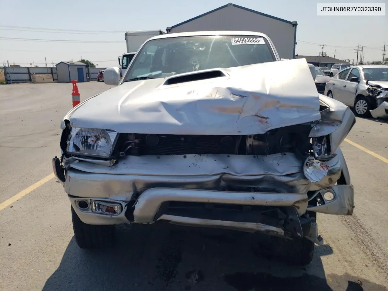 2000 Toyota 4Runner Sr5 VIN: JT3HN86R7Y0323390 Lot: 64904665