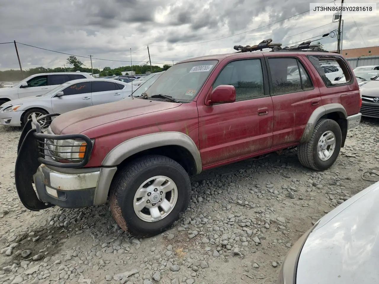 2000 Toyota 4Runner Sr5 VIN: JT3HN86R8Y0281618 Lot: 65200765