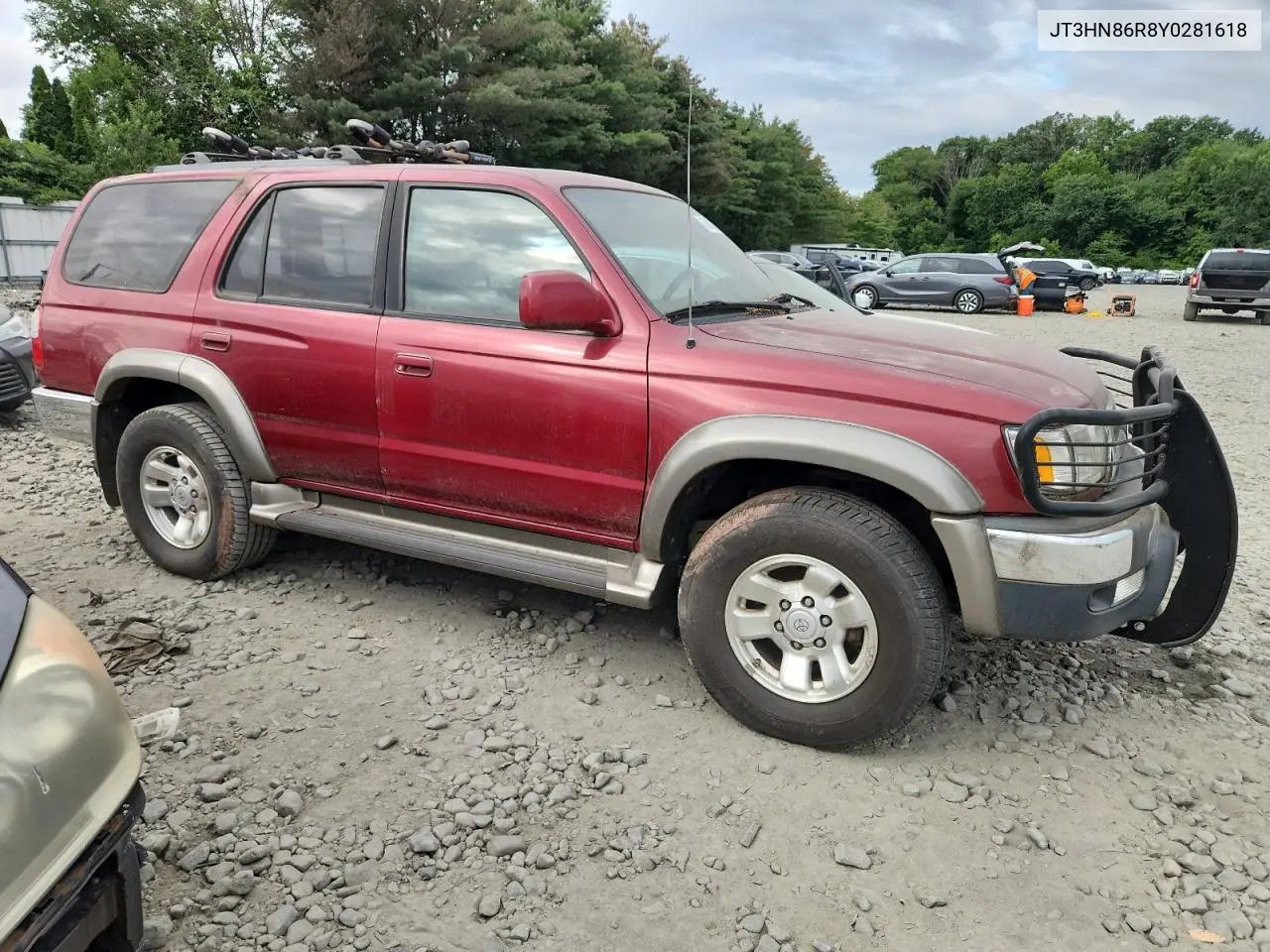 2000 Toyota 4Runner Sr5 VIN: JT3HN86R8Y0281618 Lot: 65200765