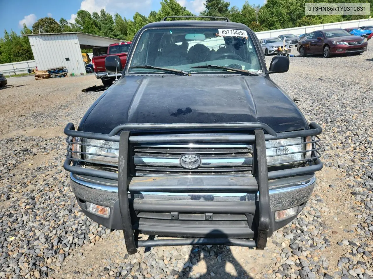 2000 Toyota 4Runner Sr5 VIN: JT3HN86R1Y0310831 Lot: 65274455