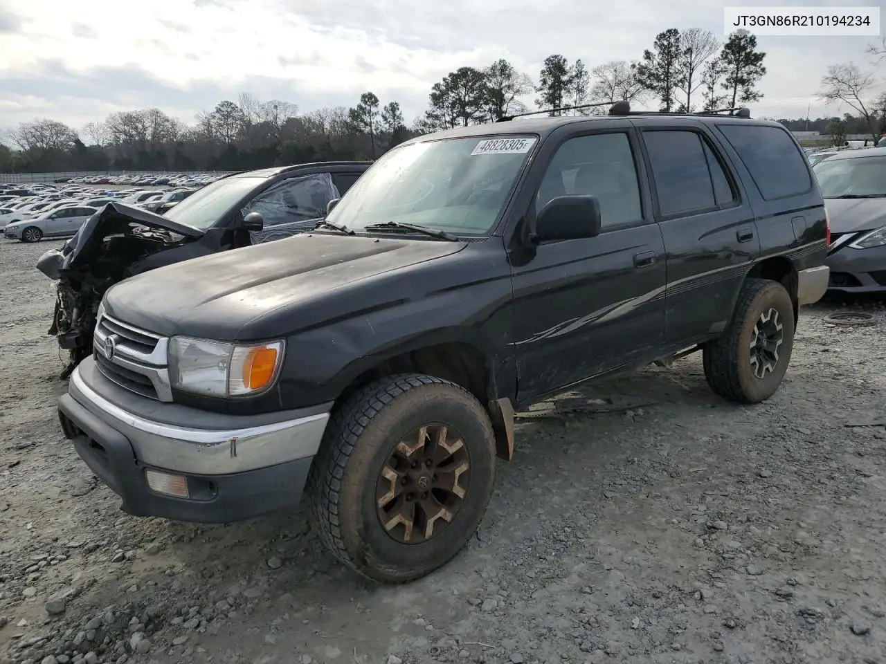 2001 Toyota 4Runner Sr5 VIN: JT3GN86R210194234 Lot: 48828305