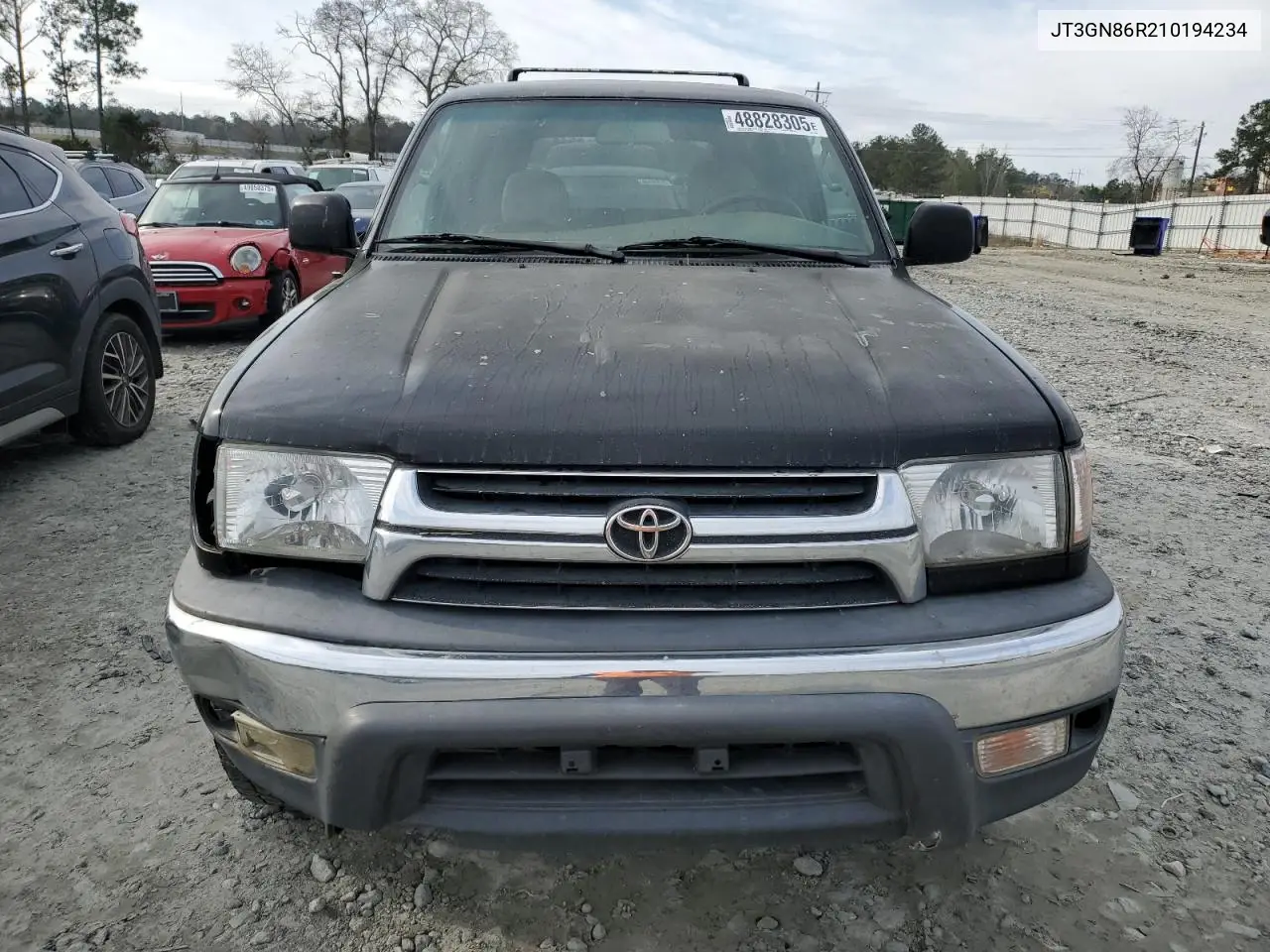 2001 Toyota 4Runner Sr5 VIN: JT3GN86R210194234 Lot: 48828305