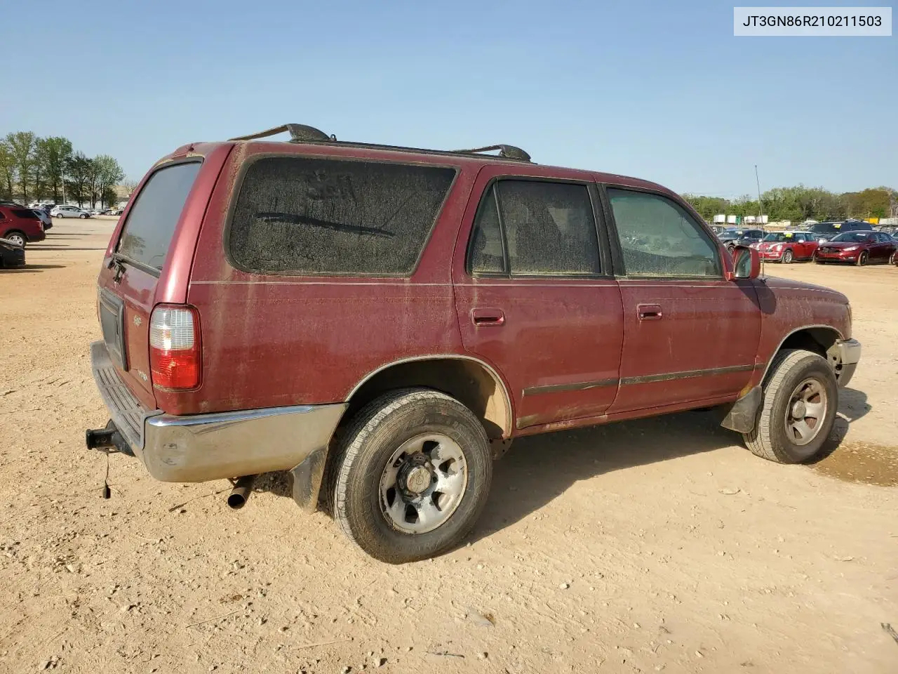 2001 Toyota 4Runner Sr5 VIN: JT3GN86R210211503 Lot: 51484415