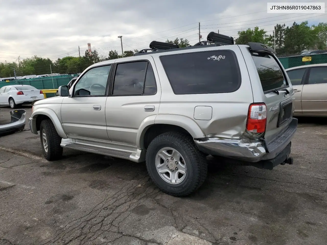 2001 Toyota 4Runner Sr5 VIN: JT3HN86R019047863 Lot: 55075855