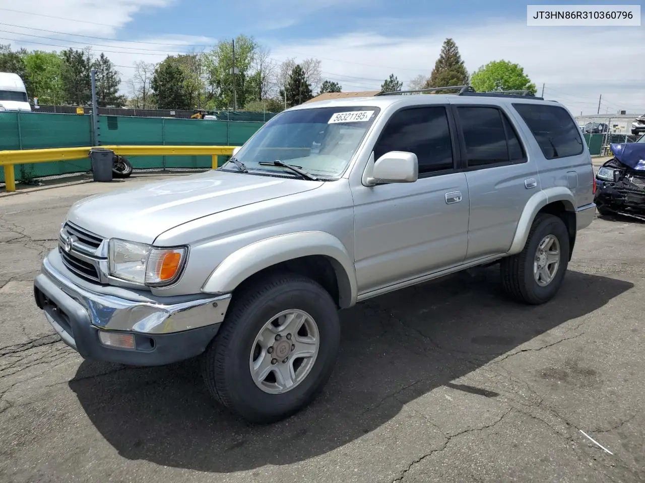 2001 Toyota 4Runner Sr5 VIN: JT3HN86R310360796 Lot: 56321195