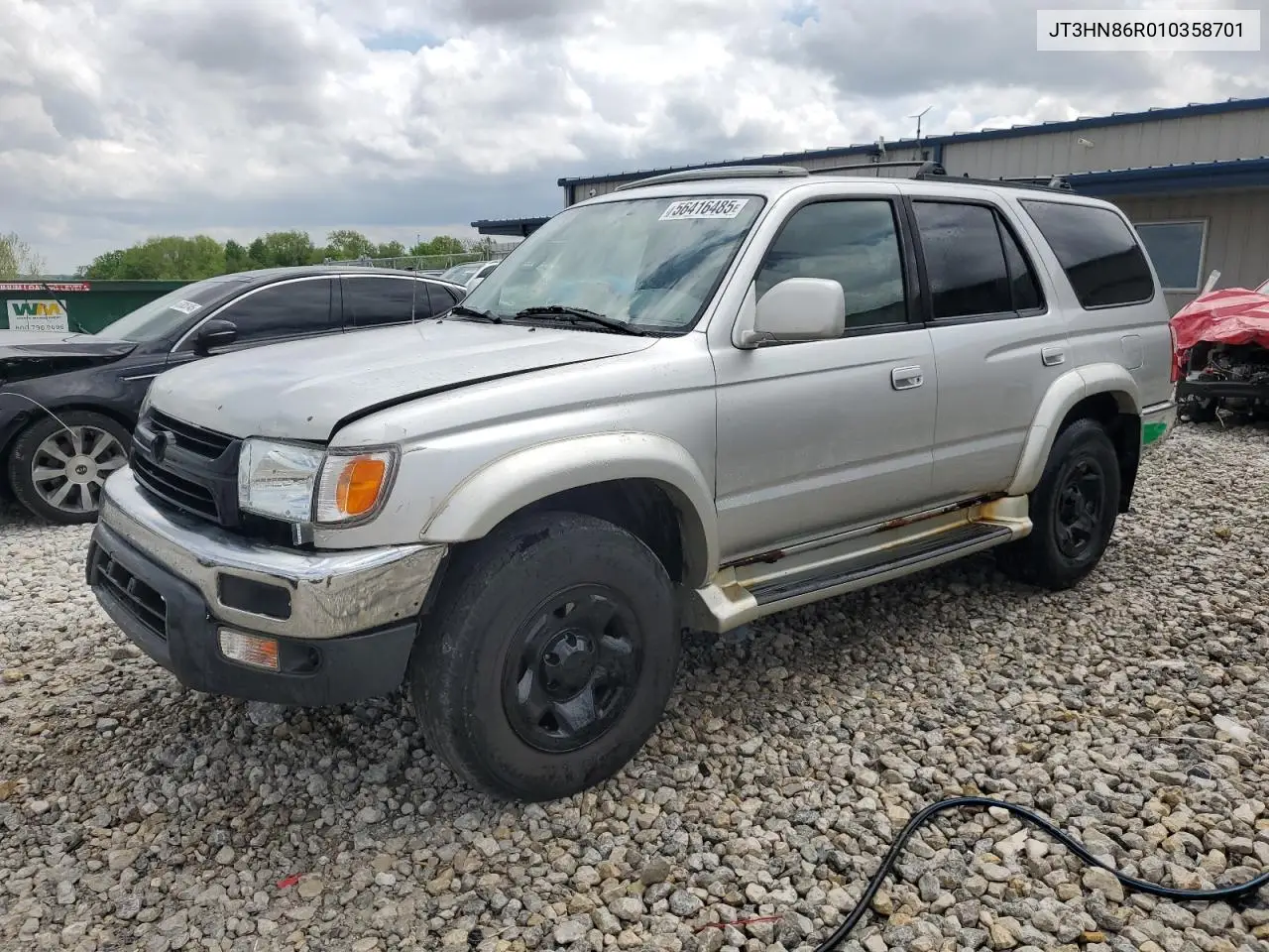 2001 Toyota 4Runner Sr5 VIN: JT3HN86R010358701 Lot: 56416485
