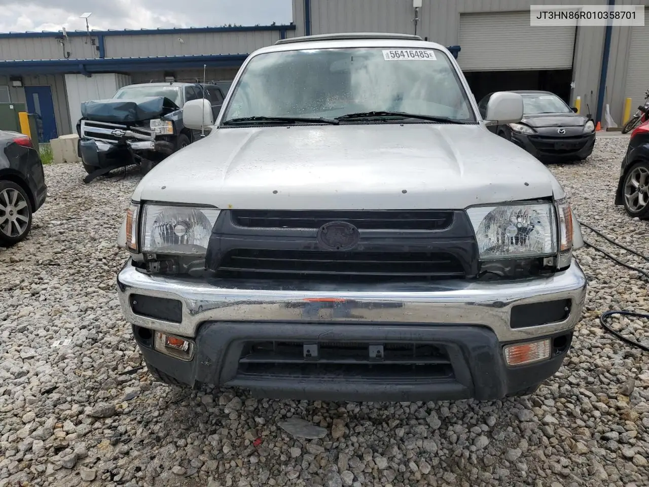 2001 Toyota 4Runner Sr5 VIN: JT3HN86R010358701 Lot: 56416485
