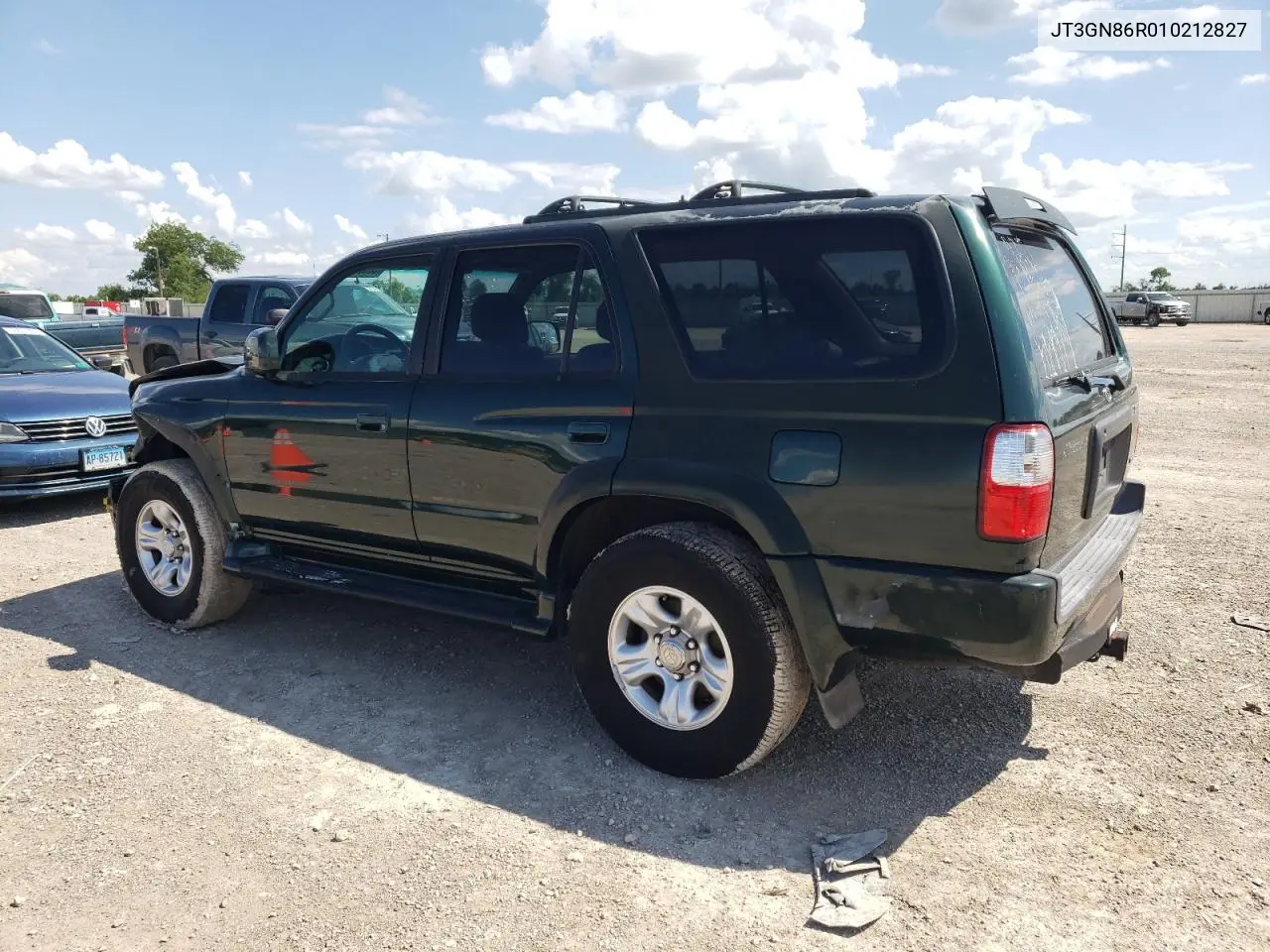 2001 Toyota 4Runner Sr5 VIN: JT3GN86R010212827 Lot: 56561365