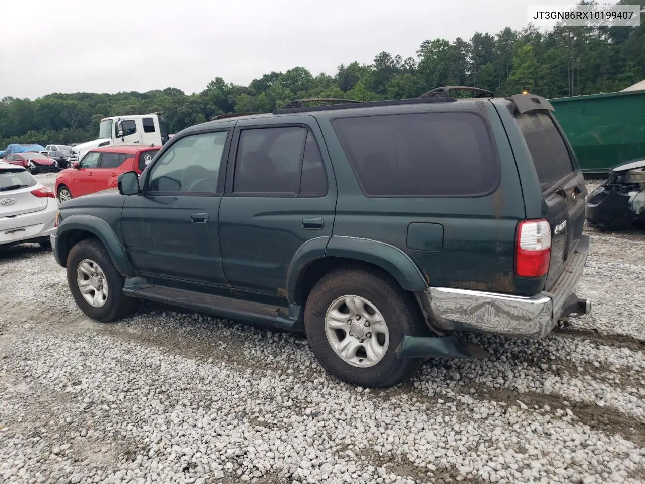 2001 Toyota 4Runner Sr5 VIN: JT3GN86RX10199407 Lot: 58741545