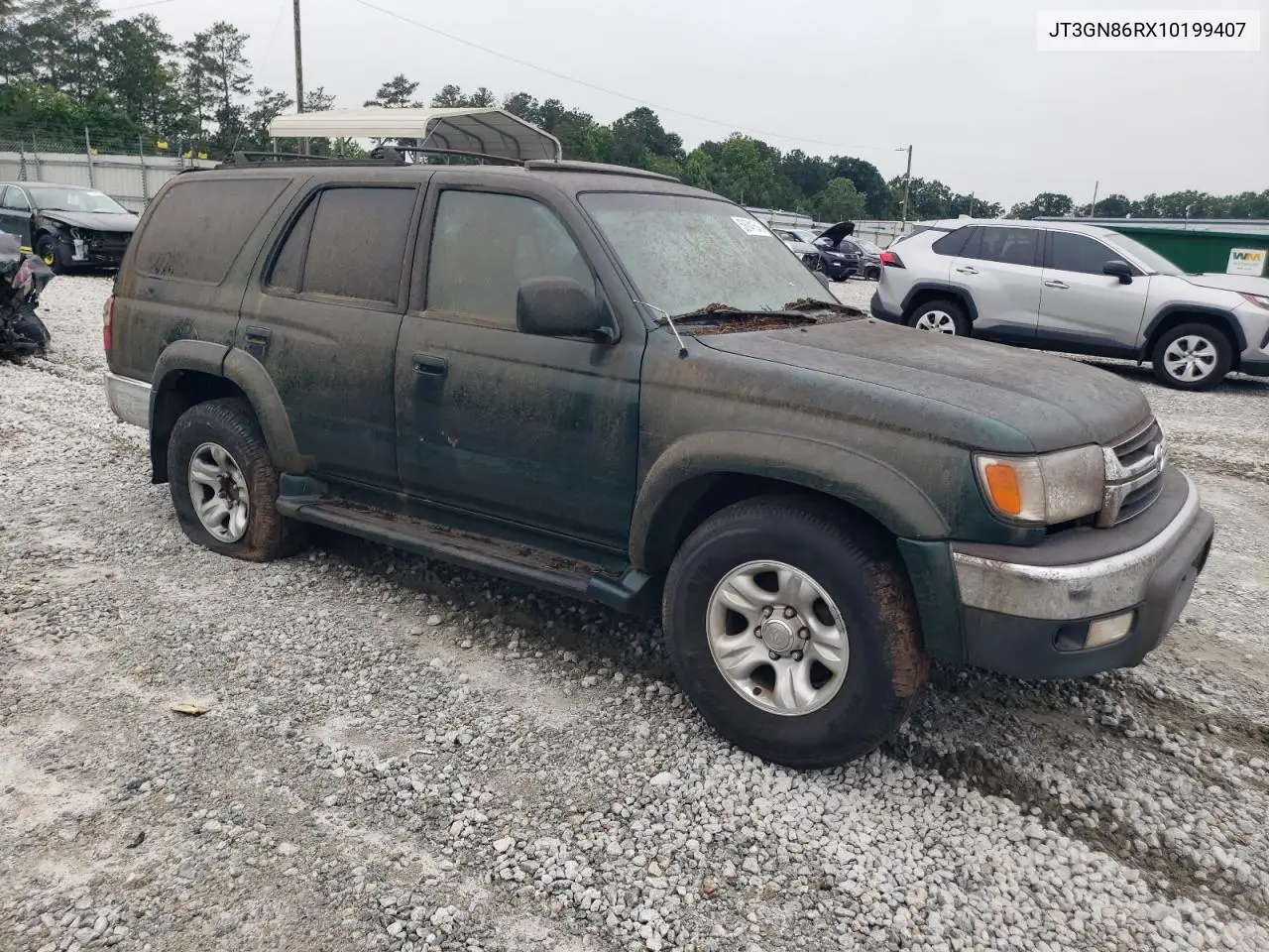 2001 Toyota 4Runner Sr5 VIN: JT3GN86RX10199407 Lot: 58741545