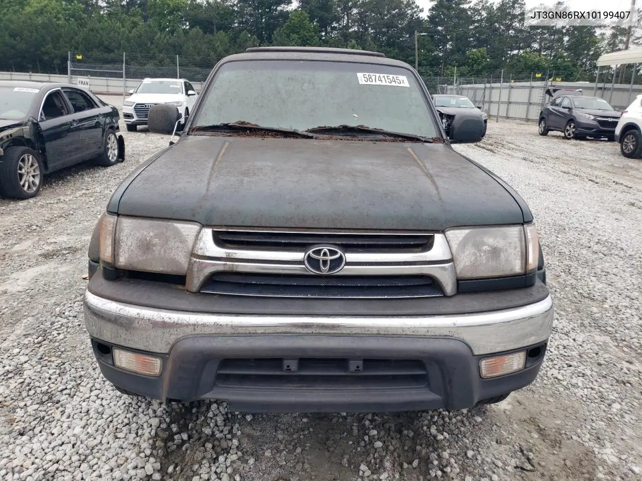 2001 Toyota 4Runner Sr5 VIN: JT3GN86RX10199407 Lot: 58741545