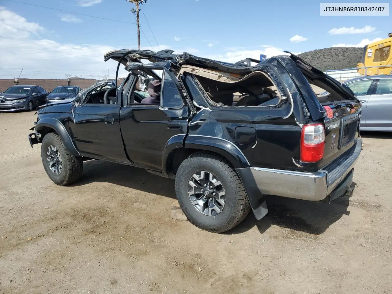 2001 Toyota 4Runner Sr5 VIN: JT3HN86R810342407 Lot: 61428895