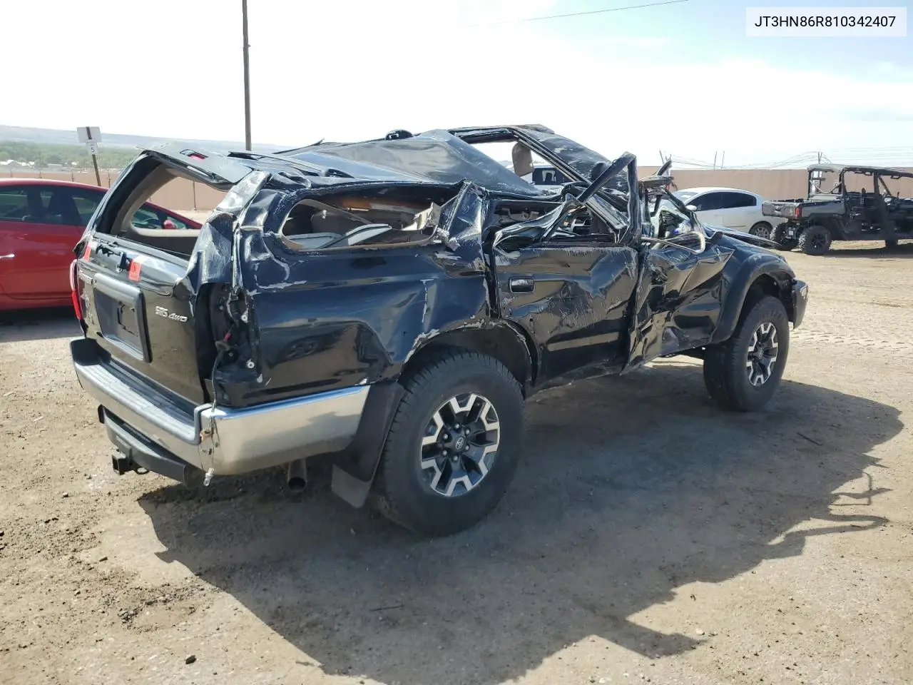 2001 Toyota 4Runner Sr5 VIN: JT3HN86R810342407 Lot: 61428895