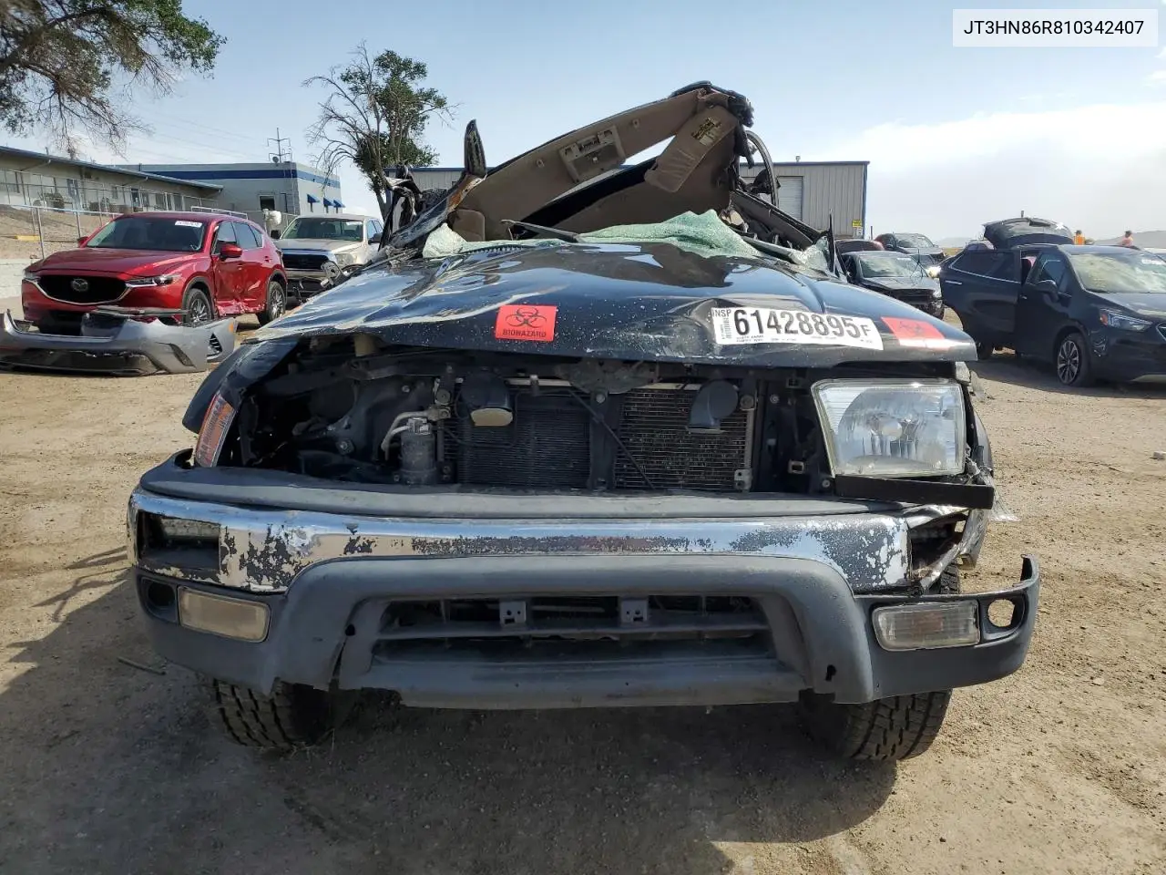 2001 Toyota 4Runner Sr5 VIN: JT3HN86R810342407 Lot: 61428895
