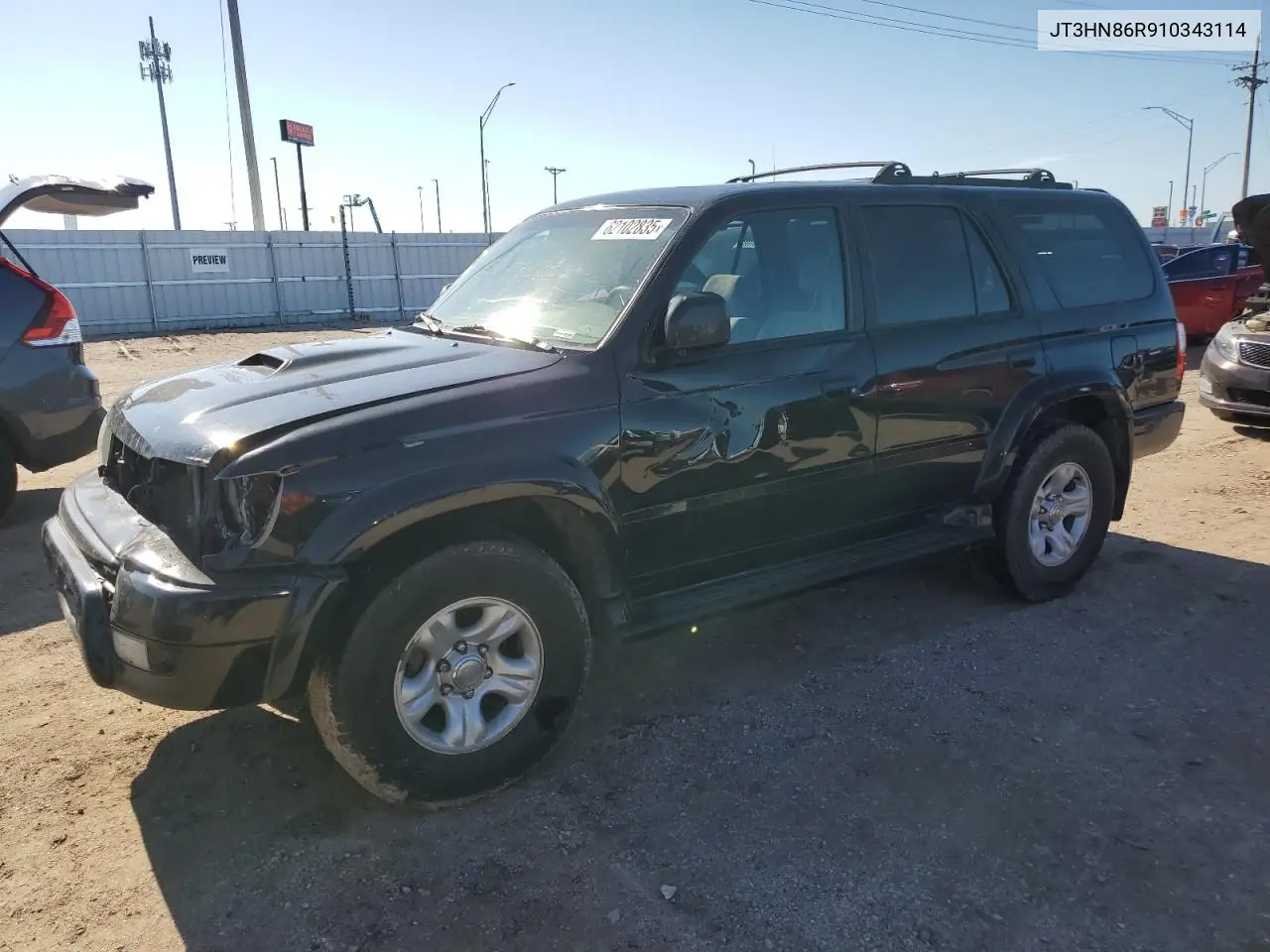 2001 Toyota 4Runner Sr5 VIN: JT3HN86R910343114 Lot: 62102835