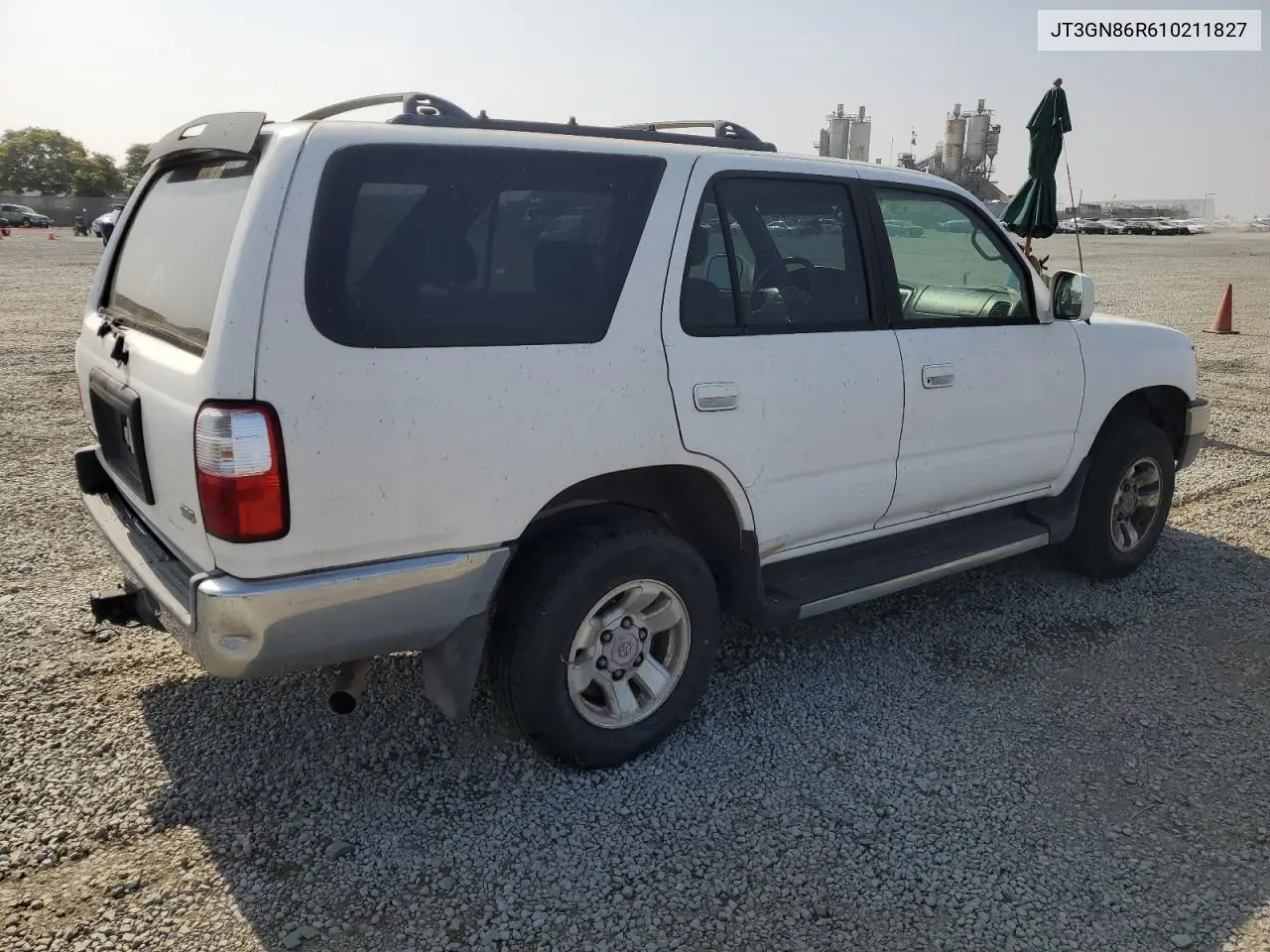 2001 Toyota 4Runner Sr5 VIN: JT3GN86R610211827 Lot: 62943435