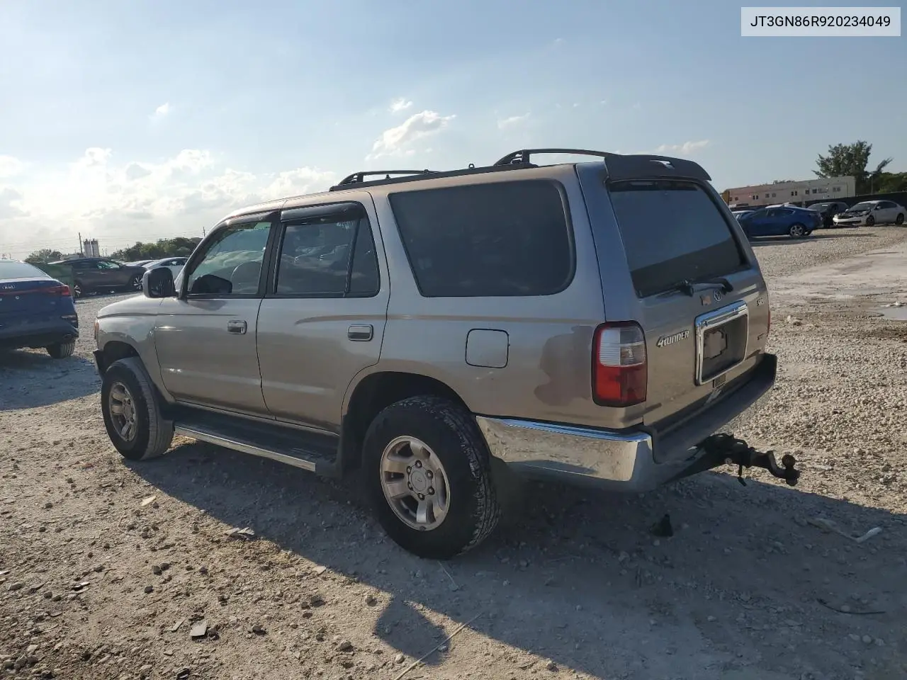 2002 Toyota 4Runner Sr5 VIN: JT3GN86R920234049 Lot: 56914075