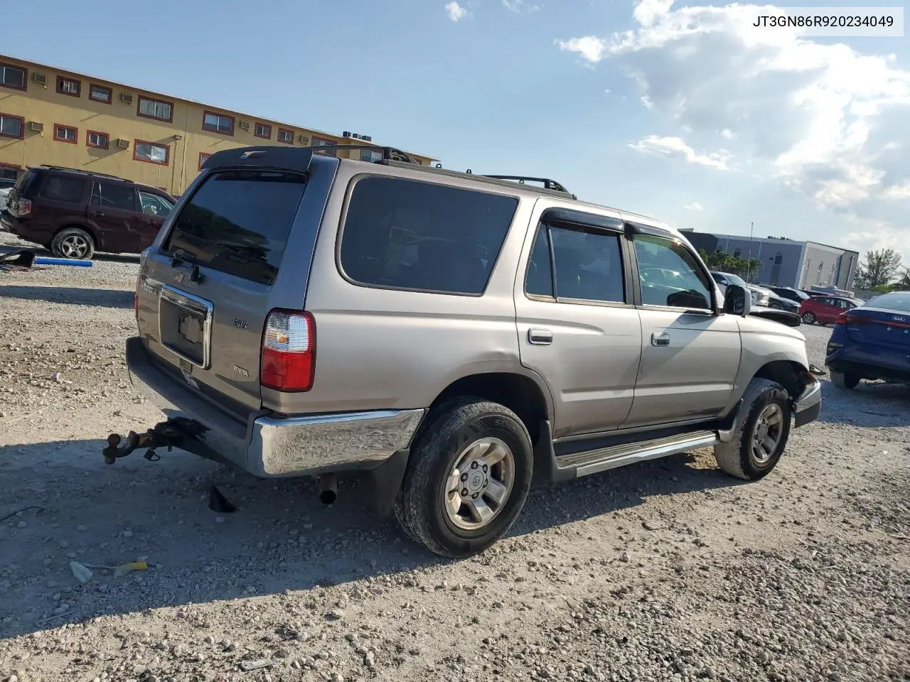 2002 Toyota 4Runner Sr5 VIN: JT3GN86R920234049 Lot: 56914075